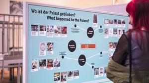 Blick in die Sonderausstellung zum Palast der Republik, c: Stiftung Humboldt Forum im Berliner Schloss
Hin und weg - Palast der Republik