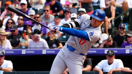 Shohei Ohtani erreichte in seiner ersten Saison bei den LA Dodgers gleich Historisches.