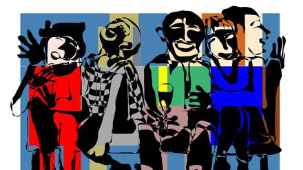 „Gruppe ohne Kinder“ von Sabine Wittstock