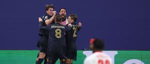 Juventus Turin drehte das Spiel in Leipzig in Unterzahl. 