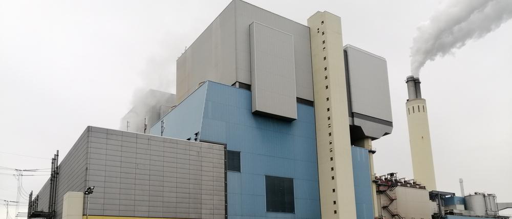 Das Heizkraftwerk Reuter in Spandau liefert wieder Fernwärme.
