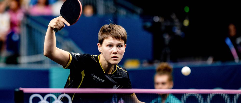 Nina Mittelham, hier bei den Olympischen Spielen im Einsatz.