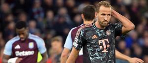 Verlor mit den Bayern am Mittwoch bei Aston Villa: Stürmerstar Harry Kane.