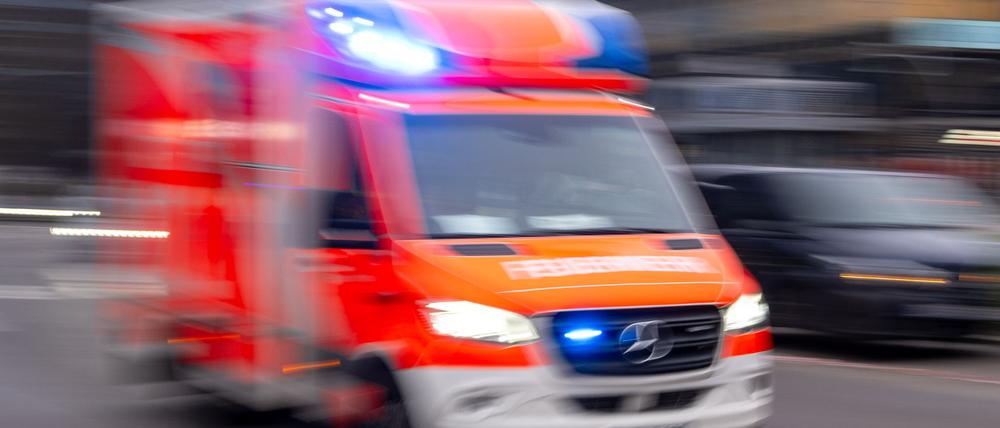 Die 91-Jährige kam schwer verletzt ins Krankenhaus. (Archivbild)