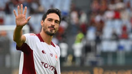 Wartet weiter auf seinen ersten Einsatz für Rom: Abwehrspieler Mats Hummels