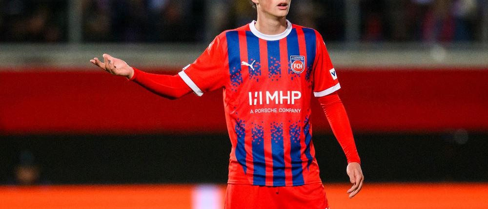 Wichtig für Heidenheim - und jetzt auch für U21? Paul Wanner.