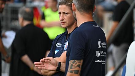 Teammanagerin Bianca Schmidt will künftig wieder für Turbine Potsdam Fußball spielen. 