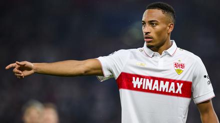 Stuttgarts Jamie Leweling steht vor seinem Debüt in der Nationalmannschaft.