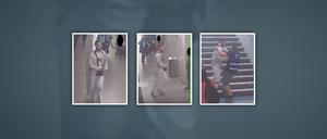 Mit der Veröffentlichung von Bildern bittet die Polizei Berlin um Mithilfe bei der Suche nach einem Tatverdächtigen. 