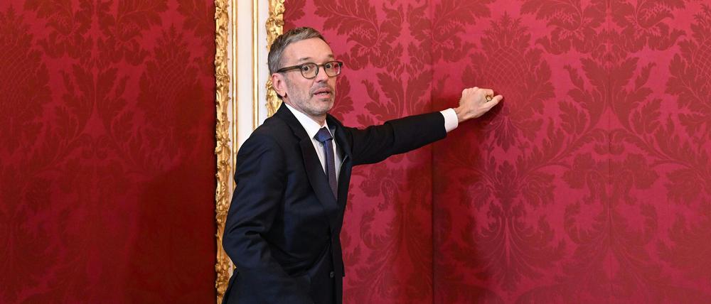 Kickl verspricht fünf gute Jahre für Österreich, wenn er die Regierung anführen kann.
