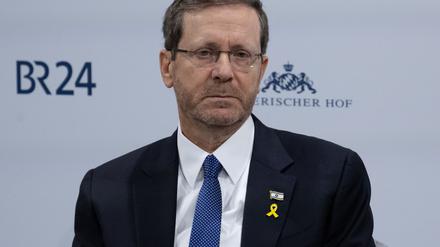 Der Terrorüberfall habe das Sicherheitsgefühl der Menschen in Israel zerstört, sagt Präsident Izchak Herzog. (Archivbild)