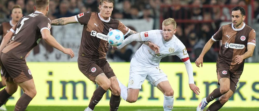 Matchwinner gegen St. Pauli: Mainz-Stürmer Jonathan Burkardt