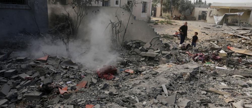 Israels Armee setzt seine Angriffe in Gaza fort. (Archivbild)