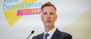Christian Dürr, Fraktionsvorsitzender der FDP-Bundestagsfraktion