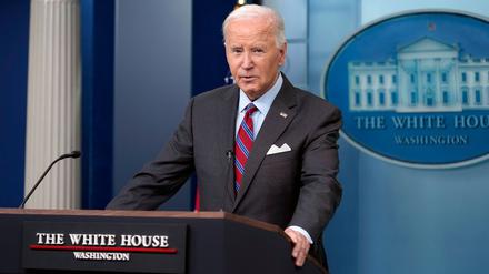 US-Präsident Joe Biden kommt nächste Woche nach Berlin.