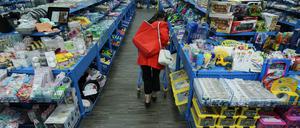 Eine Filiale der deutschen Handelskette Tedi in Dortmund.