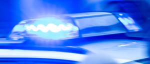 Polizeieinsatz in Berlin-Reinickendorf nach versuchtem Brandanschlag. (Symbolbild)
