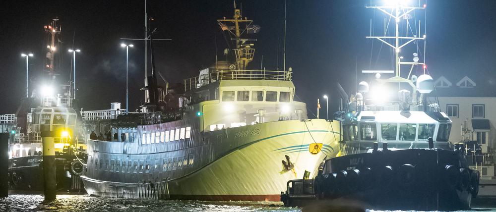Knapp 250 Passagiere waren an Bord der „Funny Girl“