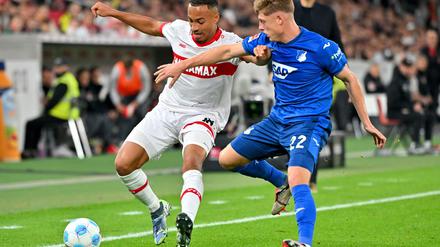 VfB-Profi Jamie Leweling ist zum ersten Mal bei der Nationalmannschaft dabei. 