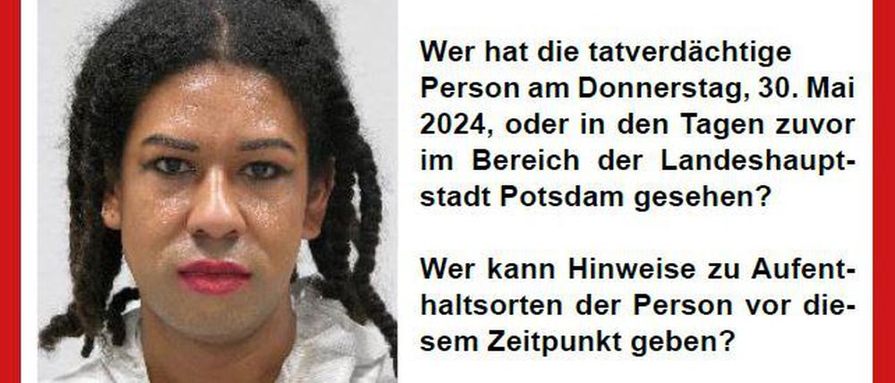 Wachmann in Potsdam getötet: Fahndungsplakat veröffentlicht.