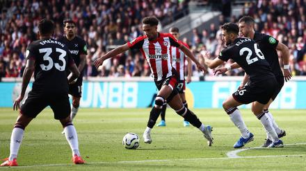 Kevin Schade spielt für den Premier-League Club FC Brentford in der Offensive. 