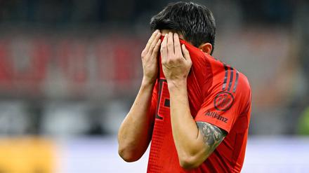 Trotz klarer Überlegenheit kam Bayern München bei Eintracht Frankfurt nur zu einem 3:3.