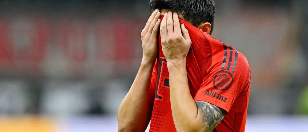 Trotz klarer Überlegenheit kam Bayern München bei Eintracht Frankfurt nur zu einem 3:3.