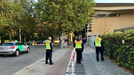 Die Berliner Polizei bereitet den Besuch von US-Präsident Biden vor.