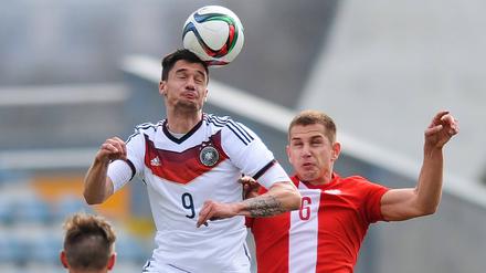 Eine echte Nummer 9. Tim Kleindienst hat zehn Spiele für die deutsche U-20-Nationalmannschaft bestritten, dabei allerdings kein einziges Tor erzielt.