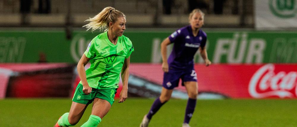 In der Qualifikation hatten die Wolfsburgerinnen (hier: Rebecka Blomqvist) diesmal keine Mühe.