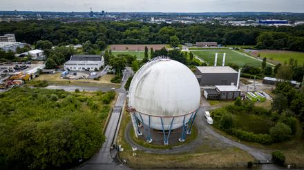Gas-Speicher in Dortmund Lindenhorst.