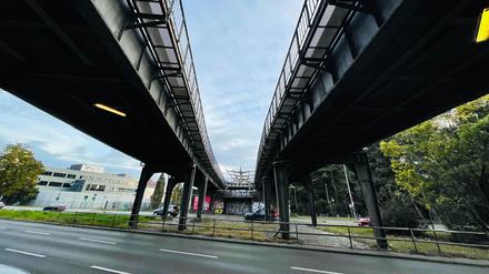 Auf den Viadukten am Siemensdamm fuhr 1980 die letzte S-Bahn. So sehen sie im Oktober 2024 aus.