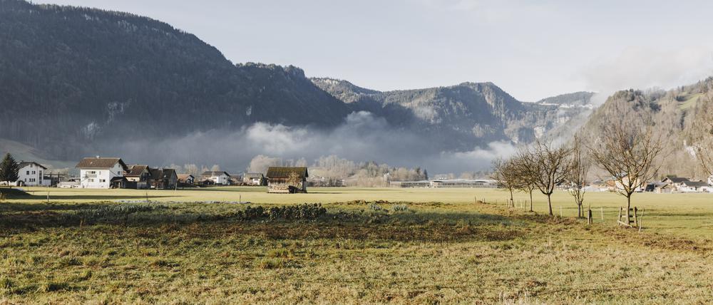 Fruchtbarer Boden für neue Gedanken: Bezau im Bregenzerwald.