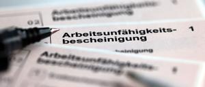 Die Zahl der Krankschreibungen erreichte im vergangenen Jahr einen Höchststand. 