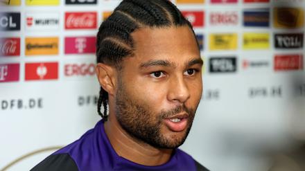 Nach seinem Trainings-Comeback formuliert Serge Gnabry klare Ansprüche und Ziele. 