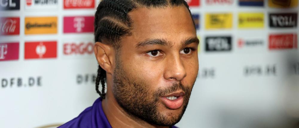 Nach seinem Trainings-Comeback formuliert Serge Gnabry klare Ansprüche und Ziele. 