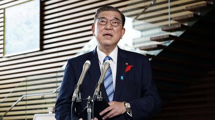 Japans neuer Premierminister Shigeru Ishiba (67) macht Werbung fürdie Gründung einer asiatischen Nato. 