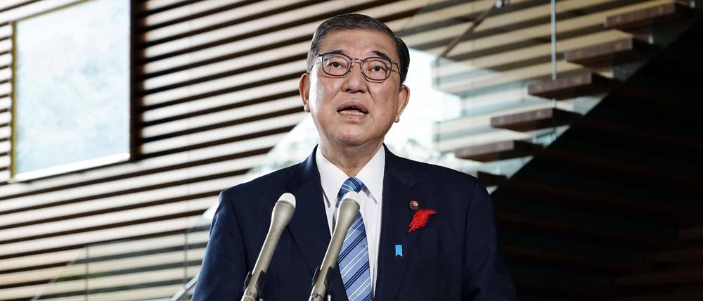 Japans neuer Premierminister Shigeru Ishiba (67) macht Werbung fürdie Gründung einer asiatischen Nato. 