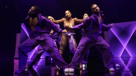 Janet Jackson, hier im April 2023 in Hollywood, Florida, ist auf der Bühne immer noch ein Energiebündel.