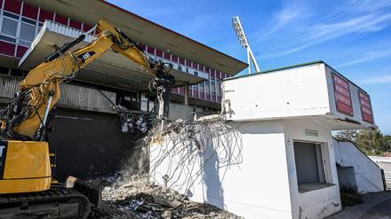 Der Abriss des Stadions ist umstritten.