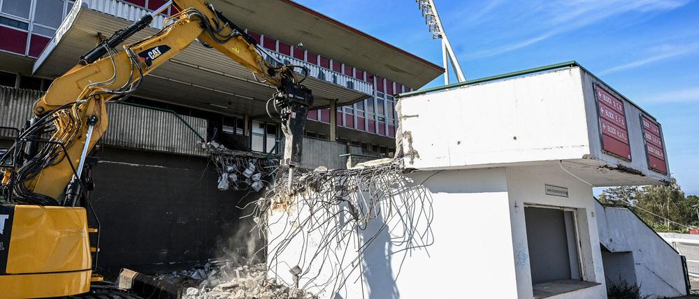 Der Abriss des Stadions ist umstritten.