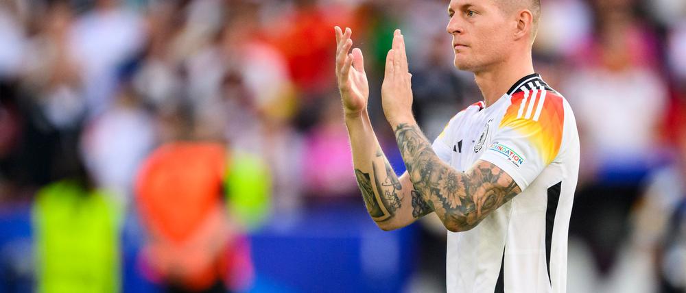 Die Fans von Real Madrid haben Toni Kroos mit Sprechchören gefeiert
