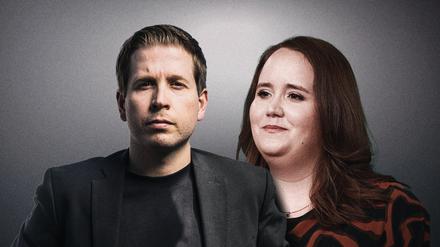 Kevin Kühnert und Ricarda Lang