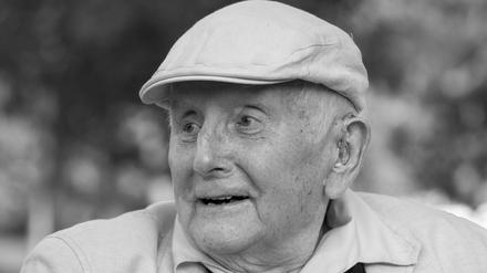 Autor und Germanist Erhard Scherner (1929-2024).