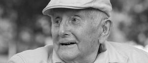 Autor und Germanist Erhard Scherner (1929-2024).