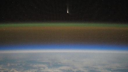 Tsuchinshan-Atlas soll am 10. Oktober im Westen am abendlichen Horizont auftauchen. 