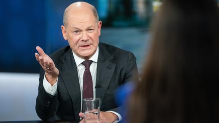 Bundeskanzler Olaf Scholz (SPD)
