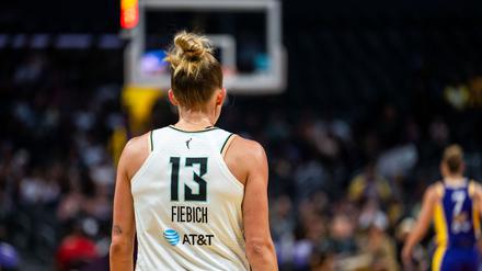 Leonie Fiebich ist in der WNBA zwar ein Rookie, spielt aber dank Erfahrung in Europa wie ein abgezockter Profi.