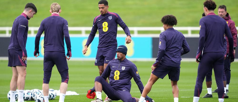Harry Kane fehlte erneut im Training der englischen Nationalmannschaft.