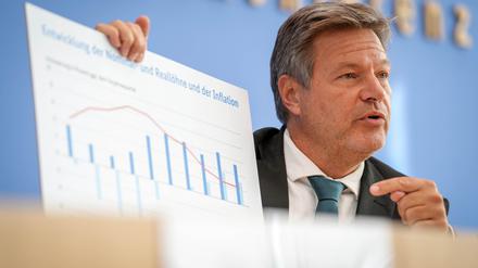 Im kommenden Jahr werde das Geld bei den Bürgern wieder lockerer sitzen, meint Habeck.